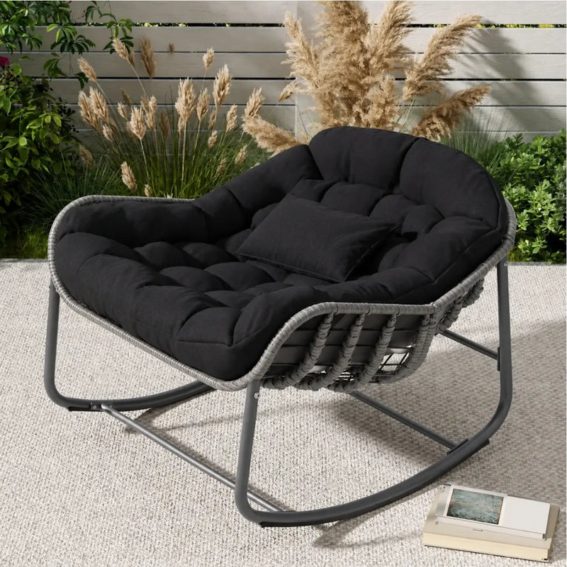 Nadia — XXL Cocoon Rocking Chair rocking mechanism detail