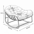 Nadia — XXL Cocoon Rocking Chair