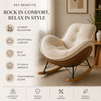 Marin — Rattan Relax Rocking Chair