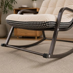 Odette — Wooden Armrest Rocking Chair