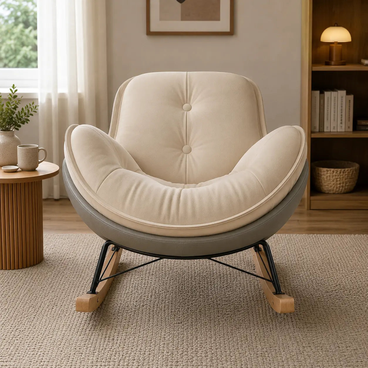 Marin — Rattan Relax Rocking Chair