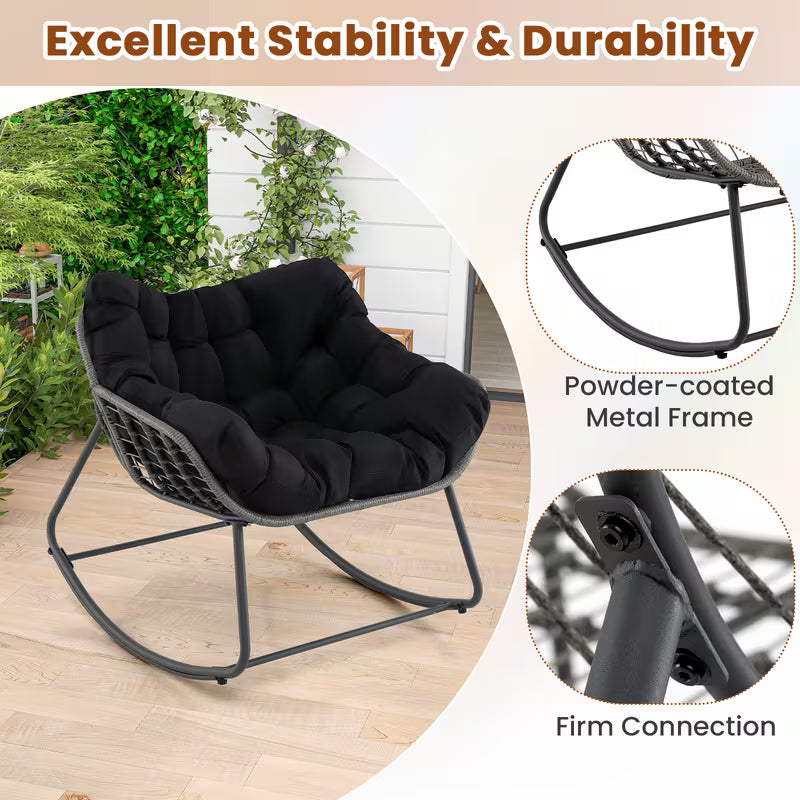 Nadia — XXL Cocoon Rocking Chair