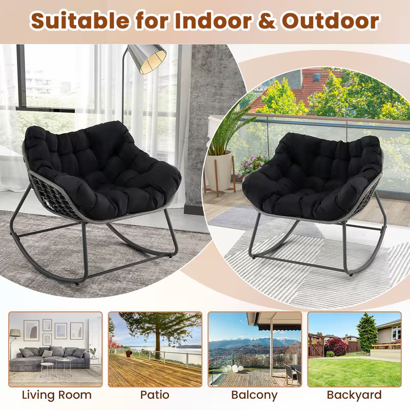 Nadia — XXL Cocoon Rocking Chair
