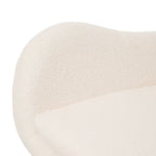 Mirela — Lambswool High-Back Rocking Chair