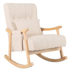 Freya — Nursing Rocking Chair, Upholstered High-Back