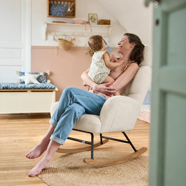 Isla — Nursing Rocking Chair, High-Back