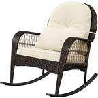 Anais — Natural Rattan Garden Rocking Chair