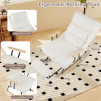 Elara — Reclining Teddy Rocking Chair