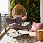 Maren — XXL All-Season Rattan Rocking Chair