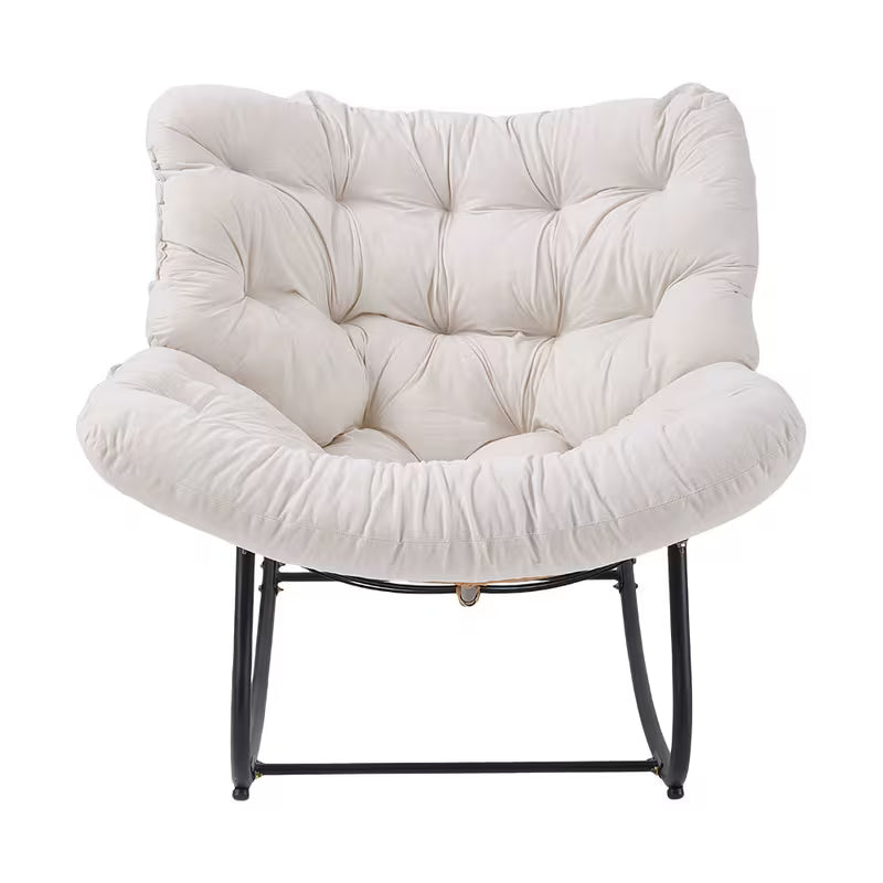 Maren — XXL All-Season Rattan Rocking Chair