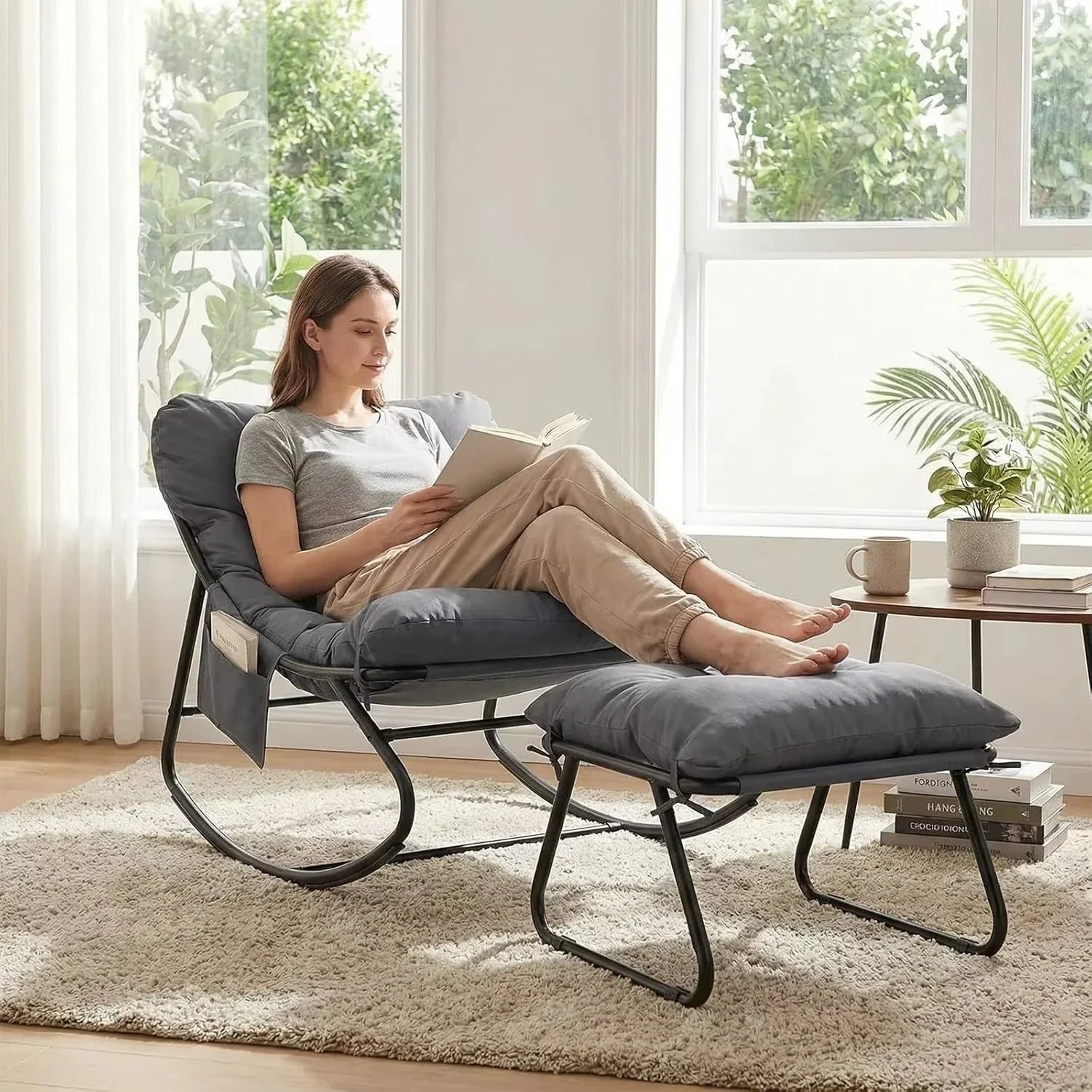 Sora — Weatherproof Rocking Chair for the Garden