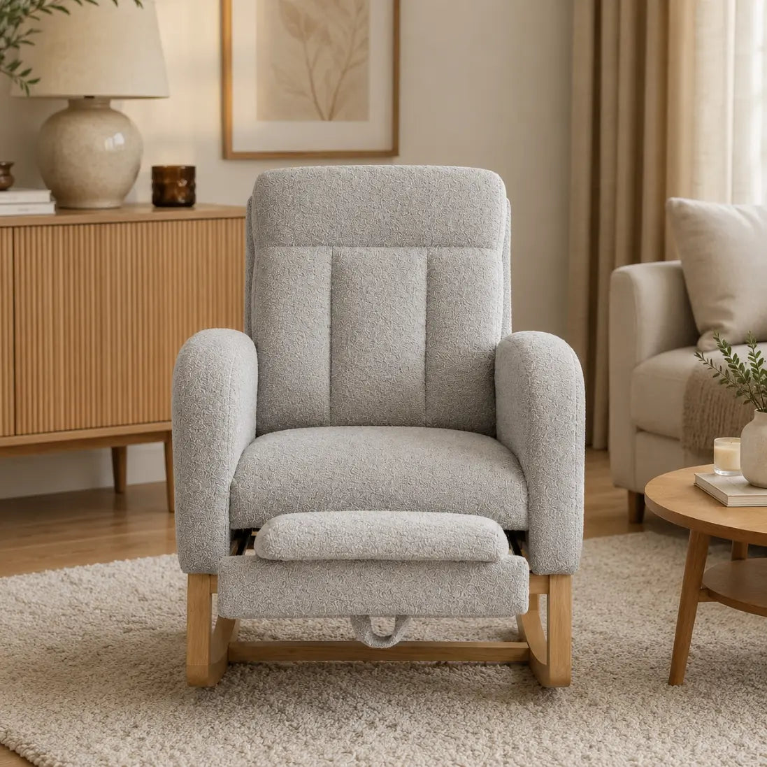 Juniper — Teddy Rocking Chair with Footrest