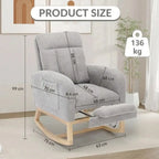 Juniper — Teddy Rocking Chair with Footrest