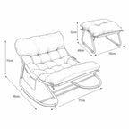 Sora — Weatherproof Rocking Chair for the Garden