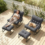 Sora — Weatherproof Rocking Chair for the Garden