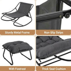 Sora — Weatherproof Rocking Chair for the Garden