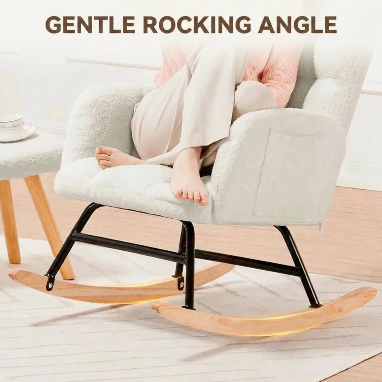 Isla — Nursing Rocking Chair, High-Back