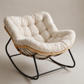 Maren — XXL All-Season Rattan Rocking Chair
