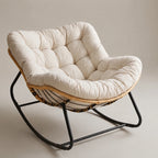 Maren — XXL All-Season Rattan Rocking Chair