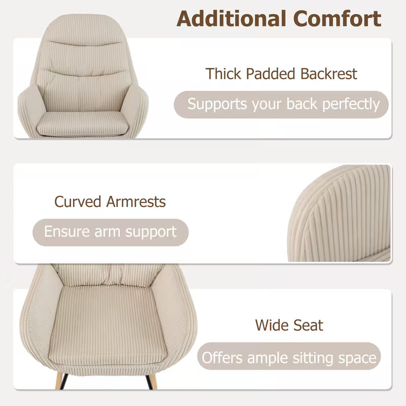 Briar — Upholstered Rocking Chair